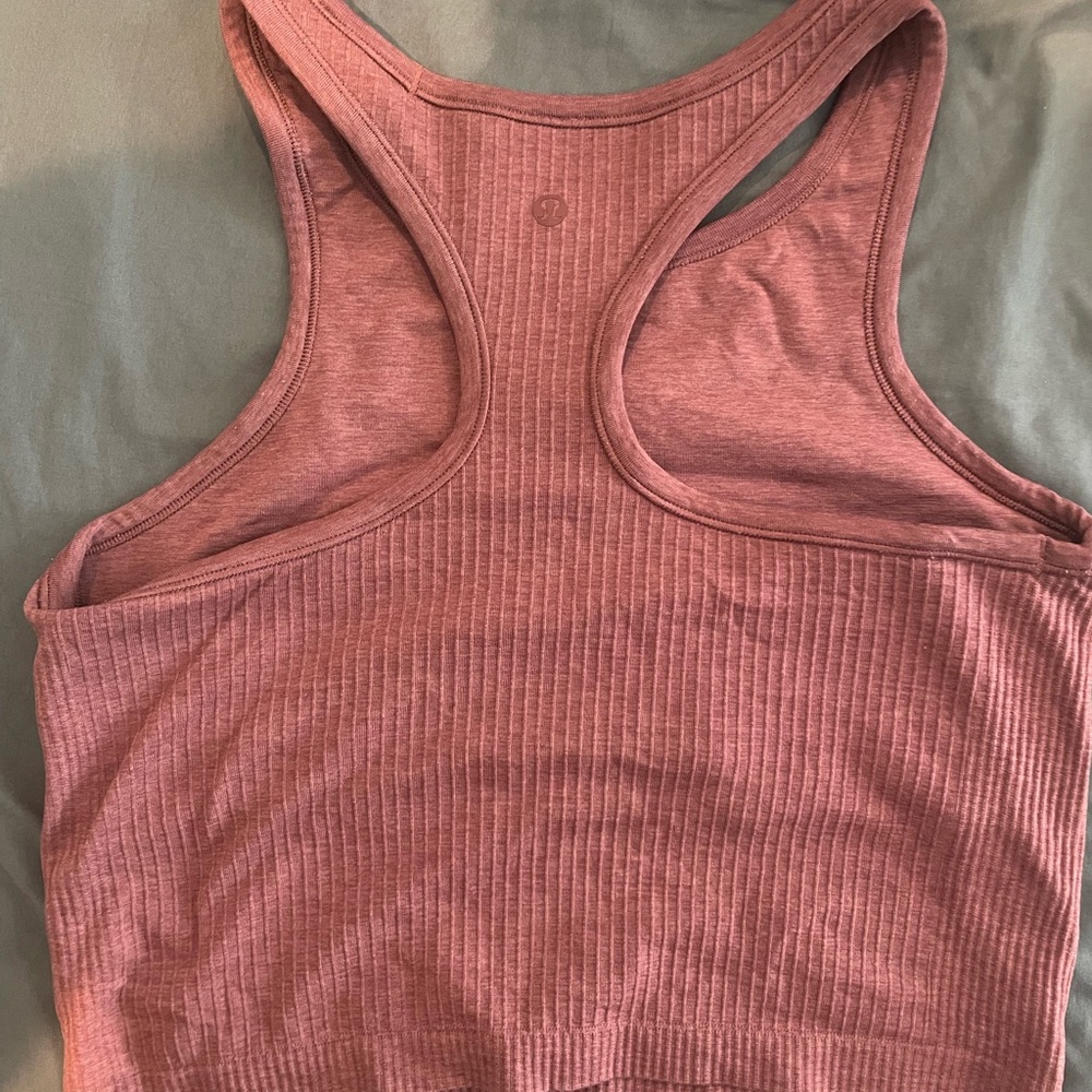 lululemon athletica Pink Crop Top